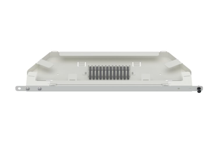 Product image Splicecassette 19″ 1/2U Shallow Single