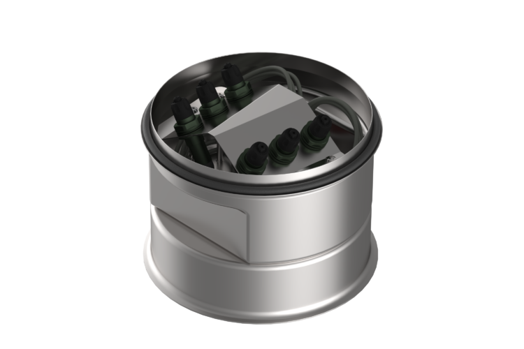 Product image Påbyggnadsbox T240 RAC för optofiber